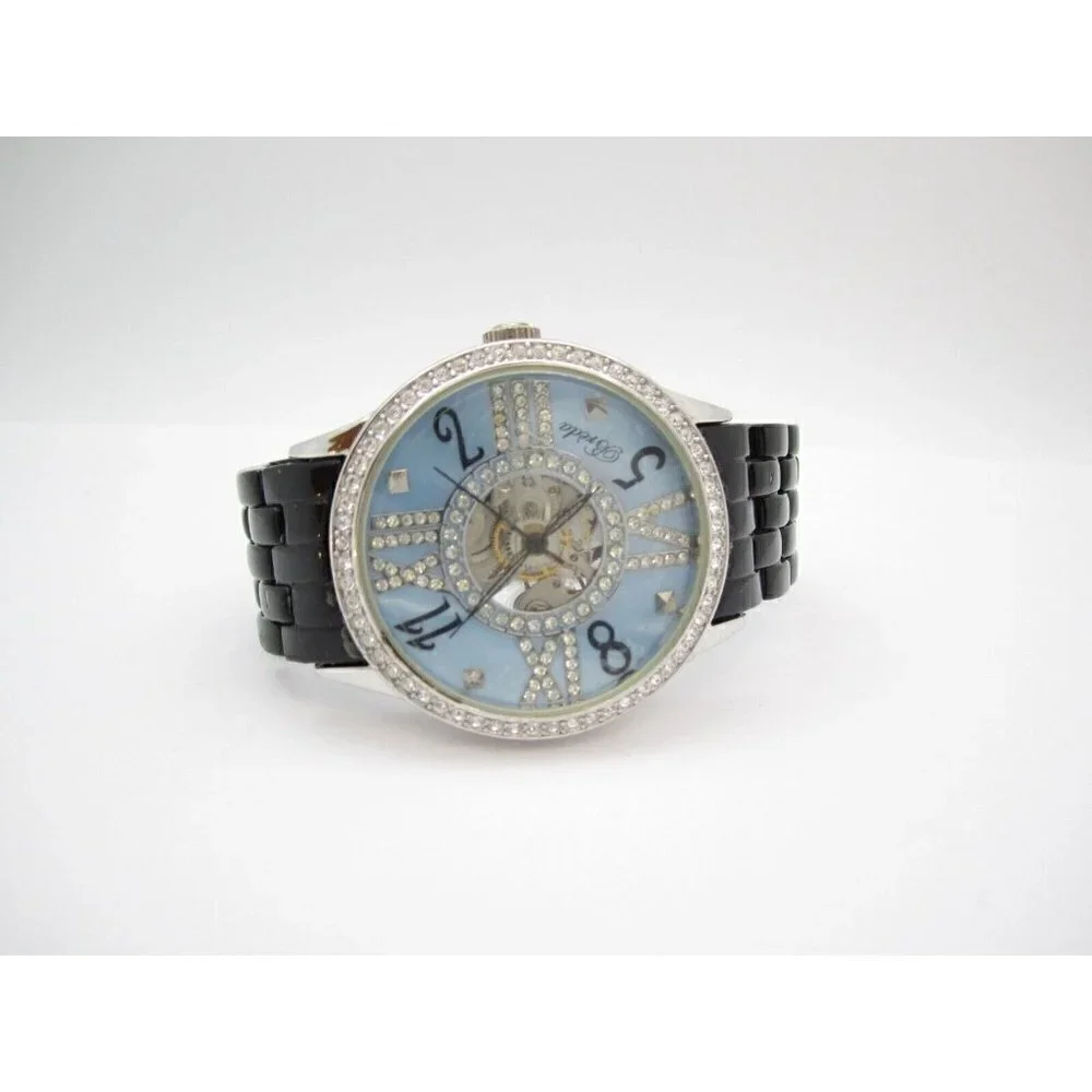 Women Breda Mechanical‎ WR Analog 42mm Dial Causal Round Watch (G68)
